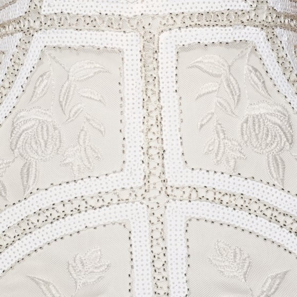 Lulus XL Embroidered Beaded Dress - Picture 3 of 4